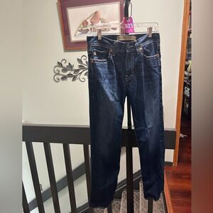 Men's Big Star Straight Blue Jeans 32 X 32 #023